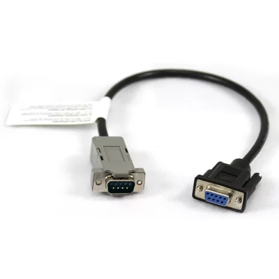 1ft black serial DB9 cable