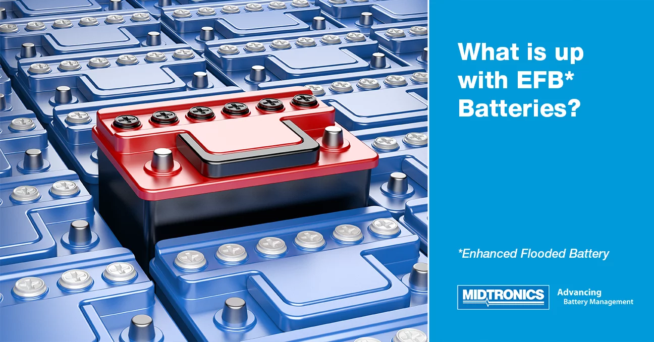 Enhanced flooded batteries (EFB)