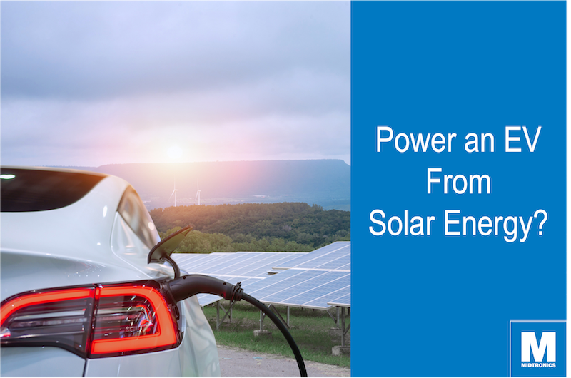 Power electric vehicles using solar energy