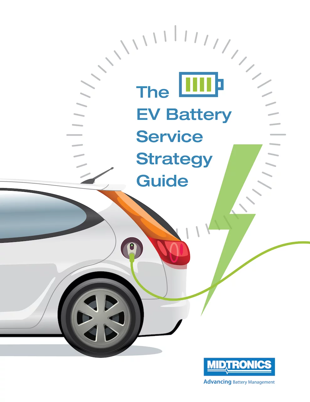 portada de la guía de estrategia de servicio de baterías para vehículos eléctricos