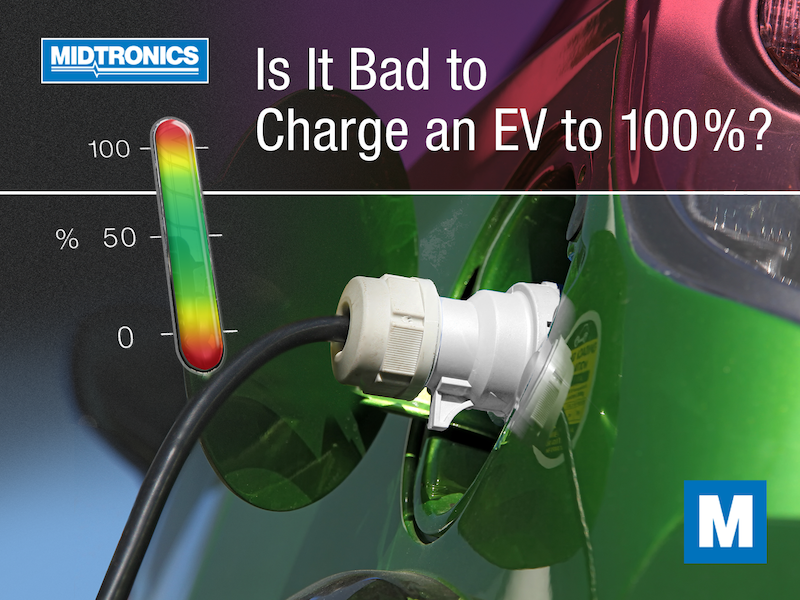 Is It Bad to Charge an Electric Vehicle to 100%