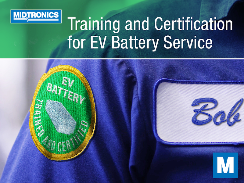 Training and Certification For EV Battery Service Midtronics