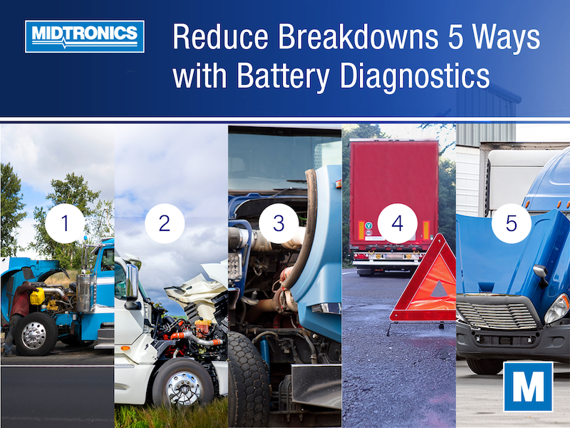 5 Ways to Reduce Truck Breakdowns with Battery Diagnostics