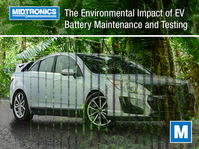 The Environmental Impact of EV Battery Maintenance and Testing