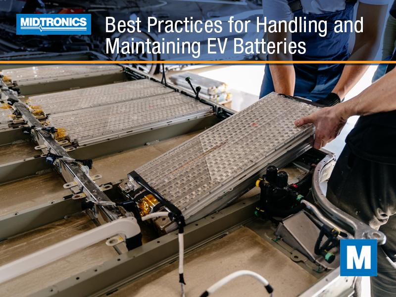 Best Practices for Handling and Maintaining EV Batteries