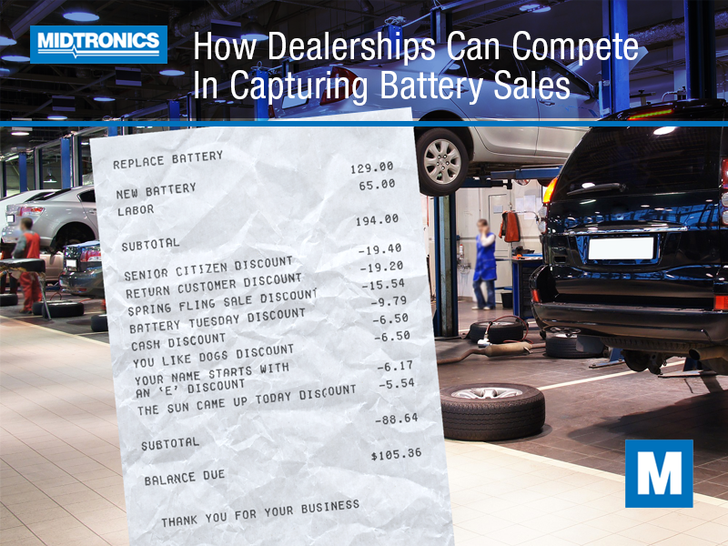 How Car Dealerships Can Be Competitive in Capturing Battery Sales