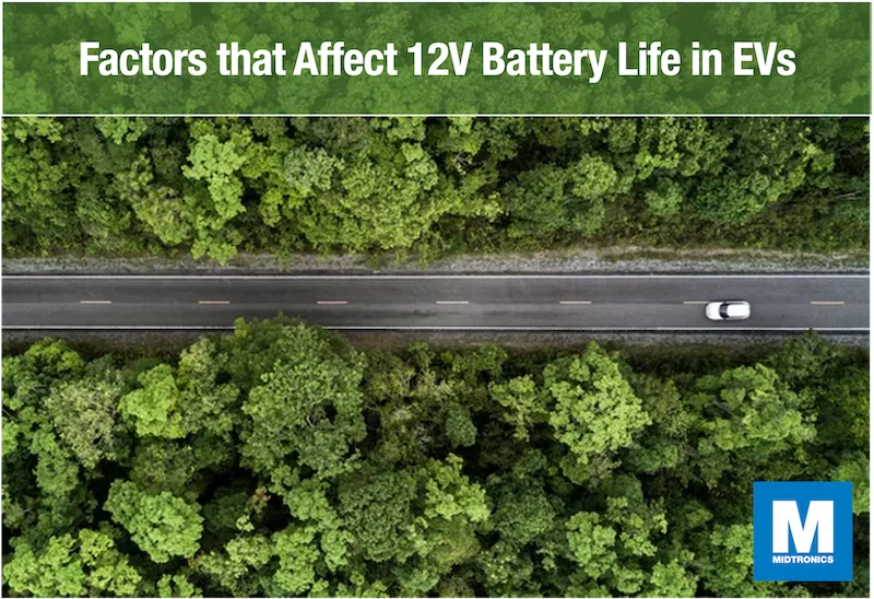 Factores que afectan la duración de la batería de 12 V en los vehículos eléctricos