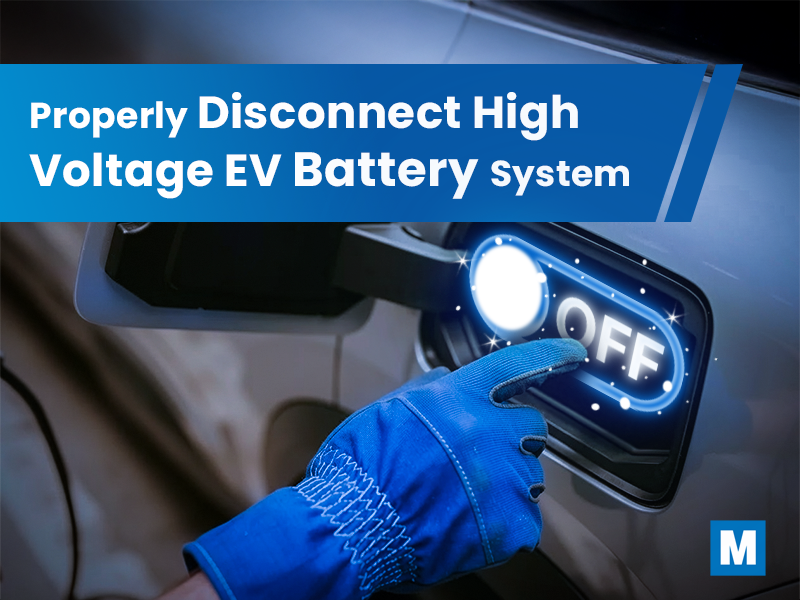 How to Properly Disconnect High-Voltage EV Battery Systems