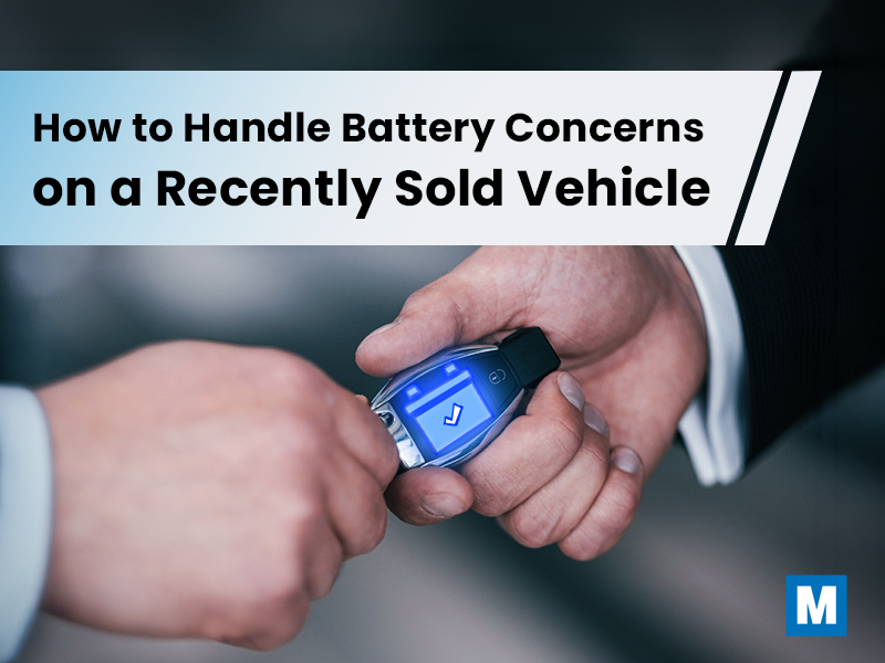 How to Handle Battery Concerns on a Recently Sold Vehicle